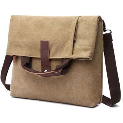FANDARE Retro schoudertas canvas handtas schoudertas messenger tas voor heren dames business werk reizen universiteit school multifunctionele koffer FANDARE Retro schoudertas canvas handtas schoudertas messenger tas voor heren dames business werk reizen universiteit school multifunctionele koffer