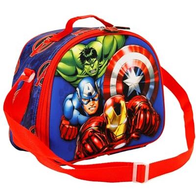 Marvel Avengers 3D-geïsoleerde tas, meerkleurig, geïsoleerd, 3D-Avengers, Meerkleurig, Koeltas met 3D-motief Avengers Marvel Avengers 3D-geïsoleerde tas, meerkleurig, geïsoleerd, 3D-Avengers, Meerkleurig, Koeltas met 3D-motief Avengers