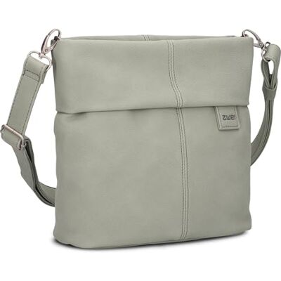 Zwei Mademoiselle.M M8 Crossbody Bag Dameshandtas van kunstleer met geheim vak en hoofdvak met ritssluiting, korte en lange afneembare schouderriem Taille unique Zwei Mademoiselle.M M8 Crossbody Bag Dameshandtas van kunstleer met geheim vak en hoofdvak met ritssluiting, korte en lange afneembare schouderriem Taille unique