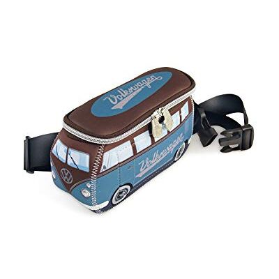 BRISA VW Collection Heuptas van neopreen voor outdoor en reizen T1 Bulli bus (petrol/bruin) BRISA VW Collection Heuptas van neopreen voor outdoor en reizen T1 Bulli bus (petrol/bruin)