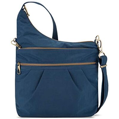 Travelon Anti-theft Signature 3 Compartment Crossbody Bag Sac à bandoulière Bagages (lot de 1) Travelon Anti-theft Signature 3 Compartment Crossbody Bag Sac à bandoulière Bagages (lot de 1)