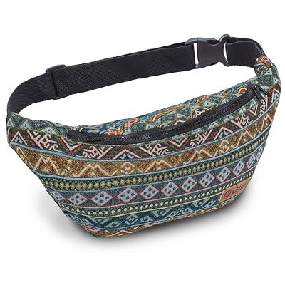 By Bers Leon Heuptas, heuptas, 100% katoen, heuptas, Belly Belt Moon Bag Bumbag Boho Hippie Tribal voor dames en heren, Gt_Boho_003, Eén maat, Schoudertas By Bers Leon Heuptas, heuptas, 100% katoen, heuptas, Belly Belt Moon Bag Bumbag Boho Hippie Tribal voor dames en heren, Gt_Boho_003, Eén maat, Schoudertas