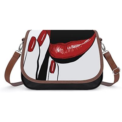LafalPer Bedrukte schoudertas voor vrouwen, leer, crossbody tassen, custom mandala, ronde schoudertas, Kleur 4 LafalPer Bedrukte schoudertas voor vrouwen, leer, crossbody tassen, custom mandala, ronde schoudertas, Kleur 4