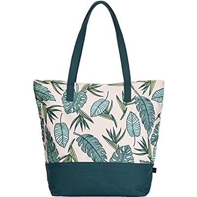 Eco Right Tote tas voor dames, Weelderige tropen, Draagtas Eco Right Tote tas voor dames, Weelderige tropen, Draagtas