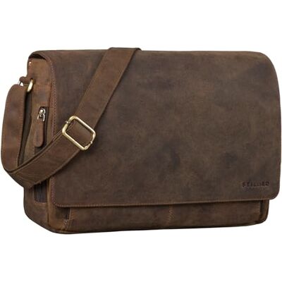 STILORD Tom Laptoptas, uniseks, 1 stuk, Colorado Bruin, L, Schoudertas STILORD Tom Laptoptas, uniseks, 1 stuk, Colorado Bruin, L, Schoudertas