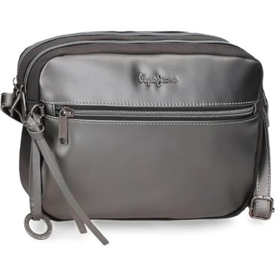 Pepe Jeans Ruby Bagage Messenger Bag voor dames, grijs., Eén maat, Schouderriem Pepe Jeans Ruby Bagage Messenger Bag voor dames, grijs., Eén maat, Schouderriem
