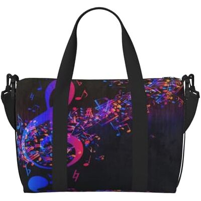 Alliya Kleurrijke Galaxy Note Schoudertas Reistas Schoudertas Handtas Sport- en Fitnesstas Reistas, Zwart, One Size Alliya Kleurrijke Galaxy Note Schoudertas Reistas Schoudertas Handtas Sport- en Fitnesstas Reistas, Zwart, One Size