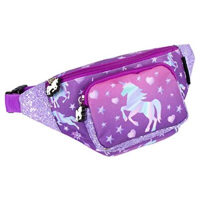 Fringoo Heuptas voor meisjes Geschikt voor meisjes of tieners Tas met verstelbare riem Unicorn mode-accessoire Fringoo Heuptas voor meisjes Geschikt voor meisjes of tieners Tas met verstelbare riem Unicorn mode-accessoire