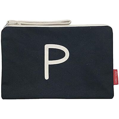 hello-bags . Toilettas / handtas buitenmateriaal: 100% katoen, ritssluiting en binnenvoering, mooie envelop, model P, zwart, 23 x 15,5 cm, zwart., 23 cm, Stoffen en strandtas hello-bags . Toilettas / handtas buitenmateriaal: 100% katoen, ritssluiting en binnenvoering, mooie envelop, model P, zwart, 23 x 15,5 cm, zwart., 23 cm, Stoffen en strandtas