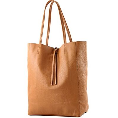 modamoda de T163 Italië. Grote shopper met leren binnenvak. L modamoda de T163 Italië. Grote shopper met leren binnenvak. L