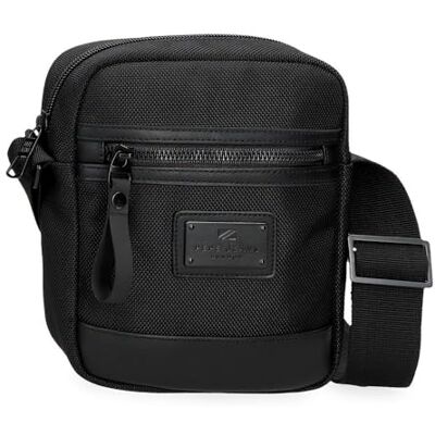 Pepe Jeans Blackmore Bagage Messenger Bag voor heren, zwart., Kleine schoudertas Pepe Jeans Blackmore Bagage Messenger Bag voor heren, zwart., Kleine schoudertas