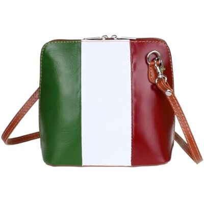 Girly Handbags Harde schoudertas voor dames van slangenleer W 17, H 17, D 8 cm (W 6, H 6, D 3 inches) Girly Handbags Harde schoudertas voor dames van slangenleer W 17, H 17, D 8 cm (W 6, H 6, D 3 inches)