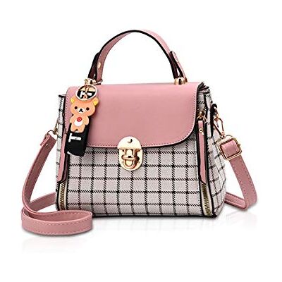 NICOLE & DORIS Nicole&Doris Leuke handtassen voor dames en meisjes, roze, schoudertassen NICOLE & DORIS Nicole&Doris Leuke handtassen voor dames en meisjes, roze, schoudertassen