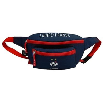 FFF heuptas – officiële collectie van het Franse voetbalteam, blauw, 25 cm, voetbal, Blauw, Voetbal FFF heuptas – officiële collectie van het Franse voetbalteam, blauw, 25 cm, voetbal, Blauw, Voetbal