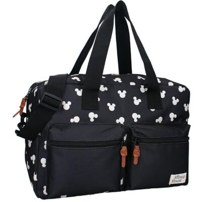 Vadobag Grote luiertas voor baby's, met aankleedkussen, Disney Mickey Mouse, zwart Moyen à Grand Vadobag Grote luiertas voor baby's, met aankleedkussen, Disney Mickey Mouse, zwart Moyen à Grand