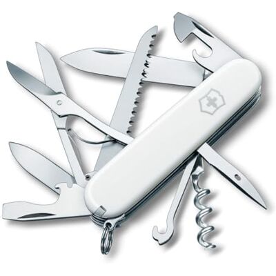Victorinox Taschenmesser Huntsman (15 functies, schere, houtzagen, kurkentrekker, kapselschaar, Drahtabisolier) Victorinox Taschenmesser Huntsman (15 functies, schere, houtzagen, kurkentrekker, kapselschaar, Drahtabisolier)