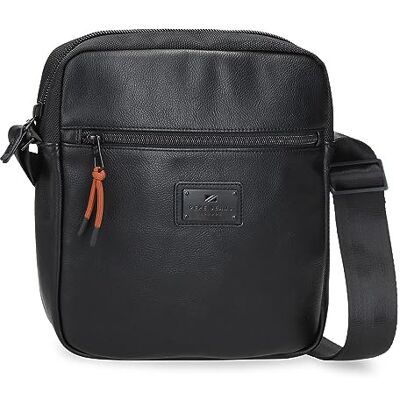 Pepe Jeans Egham Schoudertas en toilettas, zwart, polyester, verschillende maten Pepe Jeans Egham Schoudertas en toilettas, zwart, polyester, verschillende maten