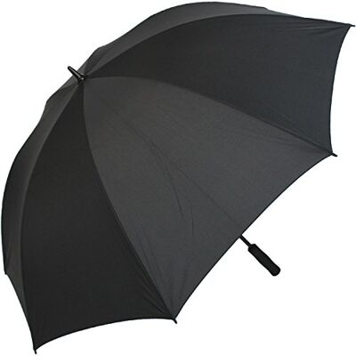iX-brella Full-Fiber XXL golfparaplu 130 cm lichtgewicht stormbestendig met zachte handgreep, zwart., XXL golfparaplu iX-brella Full-Fiber XXL golfparaplu 130 cm lichtgewicht stormbestendig met zachte handgreep, zwart., XXL golfparaplu