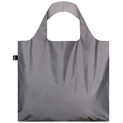 LOQI REFLECTIVE Silver Bag, zilver, 50 cm, strandtas, zilver., strandtas LOQI REFLECTIVE Silver Bag, zilver, 50 cm, strandtas, zilver., strandtas