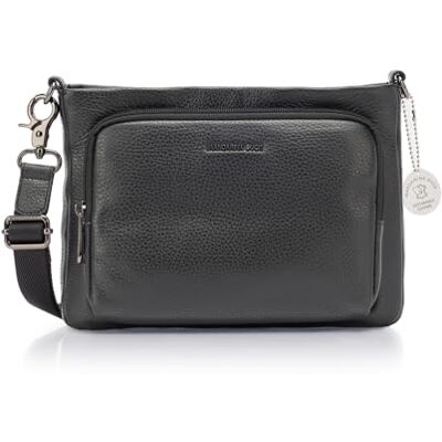 Mandarina Duck Mellow Leather Crossover Mellow Leather Dames, zwart. 10 x 10 x 10 centimetri Mandarina Duck Mellow Leather Crossover Mellow Leather Dames, zwart. 10 x 10 x 10 centimetri