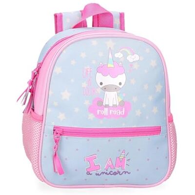 ROLL ROAD I Am a Unicorn kleuterrugzak aanpasbaar aan trolley blauw 23 x 25 x 10 cm polyester 5,75 l, blauw, kleuterrugzak aanpasbaar aan trolley ROLL ROAD I Am a Unicorn kleuterrugzak aanpasbaar aan trolley blauw 23 x 25 x 10 cm polyester 5,75 l, blauw, kleuterrugzak aanpasbaar aan trolley
