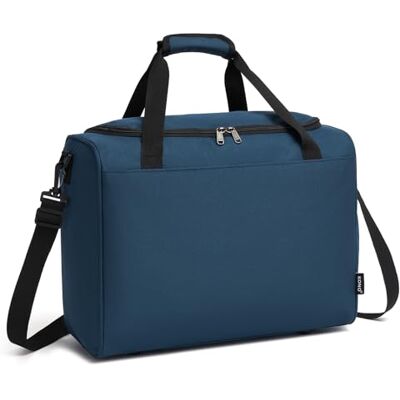 Kono Ryanair reistas, 40 x 20 x 25 cm, licht, handtas, met schouderriem, 20 l, Navy Blauw Kono Ryanair reistas, 40 x 20 x 25 cm, licht, handtas, met schouderriem, 20 l, Navy Blauw