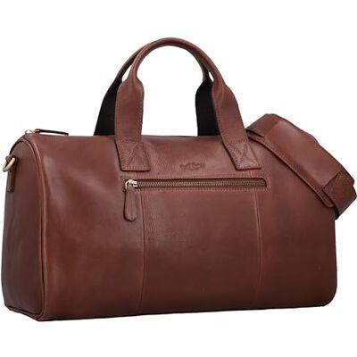 Gusti Leder Gusti Leren reistas, sporttas, boardtas, handbagage, bruin, 25 liter Gusti Leder Gusti Leren reistas, sporttas, boardtas, handbagage, bruin, 25 liter