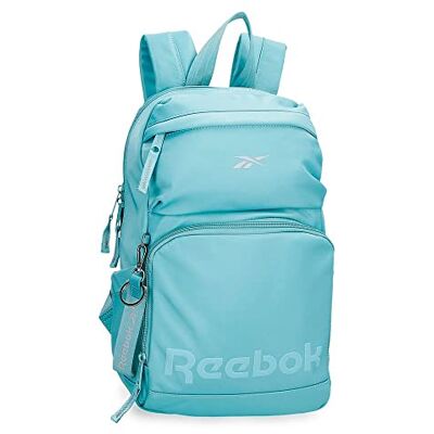 Reebok Linden Bagage Messengertas voor dames, Blauw, Schoudertas met twee vakken Reebok Linden Bagage Messengertas voor dames, Blauw, Schoudertas met twee vakken