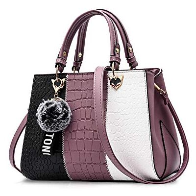 NICOLE & DORIS Dames handtas schoudertas dames tassen mode retro PU lederen handtas NICOLE & DORIS Dames handtas schoudertas dames tassen mode retro PU lederen handtas