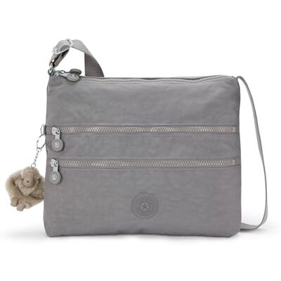 KIPLING KIPLING ALVAR Crossbody Bags voor dames (1 stuk), Uitnodiging Grijs, Eén maat, ALVAR KIPLING KIPLING ALVAR Crossbody Bags voor dames (1 stuk), Uitnodiging Grijs, Eén maat, ALVAR