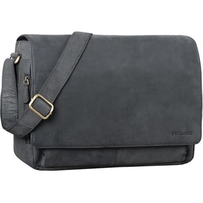 STILORD Tom Laptoptas, uniseks, 1 stuk, Antraciet, L, Schoudertas STILORD Tom Laptoptas, uniseks, 1 stuk, Antraciet, L, Schoudertas