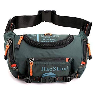 FANDARE Casual Borsttas Outdoor Heuptas Sling Bag Heren Tas Schoudertas Jongens Heuptas Schoudertas voor School Reizen Wandelen Fietsen Jogging Duurzaam Nylon, Donkergroen, L, Stijlvol FANDARE Casual Borsttas Outdoor Heuptas Sling Bag Heren Tas Schoudertas Jongens Heuptas Schoudertas voor School Reizen Wandelen Fietsen Jogging Duurzaam Nylon, Donkergroen, L, Stijlvol