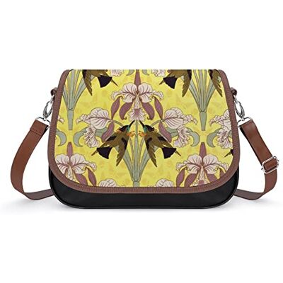 LafalPer Schoudertassen van leer, bedrukt, messenger tassen, dames, schoudertassen met verstelbare schouderriem, uitstekende sfeer, Kleur12, 31×11×22cm LafalPer Schoudertassen van leer, bedrukt, messenger tassen, dames, schoudertassen met verstelbare schouderriem, uitstekende sfeer, Kleur12, 31×11×22cm