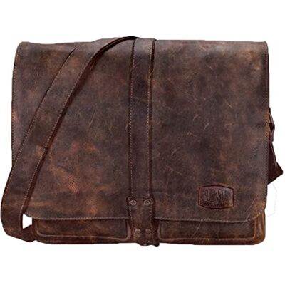 fixbag Fietstas uniseks met zakrail compacte Klickfix voor 15 inch laptop, echt leer, handbagage, 1 stuk, bruin, ca. 36 x 34 x 12 cm, , Bruin, schoudertas MR.LIAM fixbag Fietstas uniseks met zakrail compacte Klickfix voor 15 inch laptop, echt leer, handbagage, 1 stuk, bruin, ca. 36 x 34 x 12 cm, , Bruin, schoudertas MR.LIAM