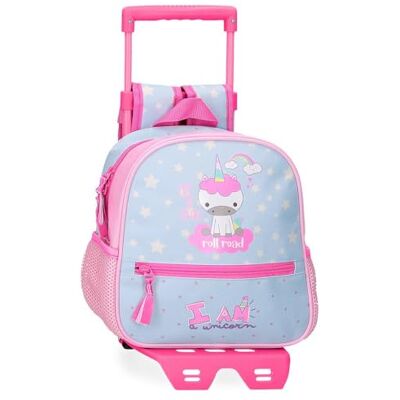ROLL ROAD I Am a Unicorn kleuterrugzak met trolley, blauw, 23 x 25 x 10 cm, polyester, 5,75 l, blauw, kleuterrugzak met trolley, Blauw, Kleuterrugzak met trolley ROLL ROAD I Am a Unicorn kleuterrugzak met trolley, blauw, 23 x 25 x 10 cm, polyester, 5,75 l, blauw, kleuterrugzak met trolley, Blauw, Kleuterrugzak met trolley