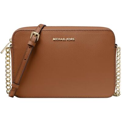 Michael Kors Jet Set 32S4GJSC7B schoudertas voor dames, 25 x 17 x 6 cm (b x h x d), Bruin L Michael Kors Jet Set 32S4GJSC7B schoudertas voor dames, 25 x 17 x 6 cm (b x h x d), Bruin L