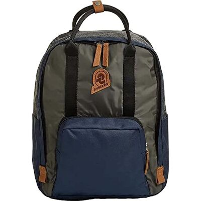 Invicta SHYLLA COLOR handtas voor computer tot 13 inch handtas voor studie, werk en vrije tijd stof Eco materiaal, Groen/Blauw, Taglia unica, Amerikaans Invicta SHYLLA COLOR handtas voor computer tot 13 inch handtas voor studie, werk en vrije tijd stof Eco materiaal, Groen/Blauw, Taglia unica, Amerikaans