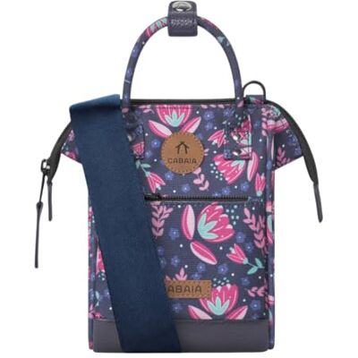 Cabaïa CABAIA schoudertas handtas Adventurer All Over Nano Bag Grotta groen marineblauw Eén maat Cabaïa CABAIA schoudertas handtas Adventurer All Over Nano Bag Grotta groen marineblauw Eén maat