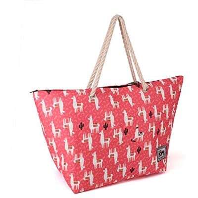 Oh My Pop! Pop! Cuzco-Sunny strandtas strandtas, 60 cm, meerkleurig Oh My Pop! Pop! Cuzco-Sunny strandtas strandtas, 60 cm, meerkleurig