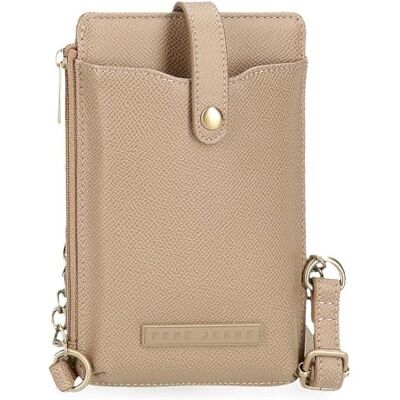 Pepe Jeans Elia Bagage koerierstas voor dames, Beige, Eén maat, Schoudertas voor mobiele telefoon Pepe Jeans Elia Bagage koerierstas voor dames, Beige, Eén maat, Schoudertas voor mobiele telefoon