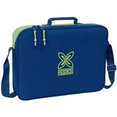 safta MUNICH NORTH Extra schoolportemonnee, schoudertas, comfortabel en veelzijdig, kwaliteit en duurzaamheid, 38 x 6 x 28 cm, marineblauw, M, casual safta MUNICH NORTH Extra schoolportemonnee, schoudertas, comfortabel en veelzijdig, kwaliteit en duurzaamheid, 38 x 6 x 28 cm, marineblauw, M, casual