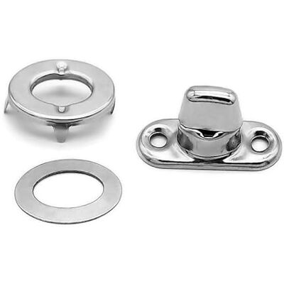 Deolven Twisted Lock-sluiting, 12 sluitknopen met oogjes en basissen, handtashardware accessoires, zaksluitingen en sluitingen voor het maken van tassen, gedraaide sloten voor canvas afdekking (zonder schroeven) Deolven Twisted Lock-sluiting, 12 sluitknopen met oogjes en basissen, handtashardware accessoires, zaksluitingen en sluitingen voor het maken van tassen, gedraaide sloten voor canvas afdekking (zonder schroeven)