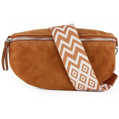 lePelou Suède heuptas, suède heuptas, festivaltas, schoudertas, heuptas, cadeau, Cognac 7, S, Klassiek, minimalistisch, elegant lePelou Suède heuptas, suède heuptas, festivaltas, schoudertas, heuptas, cadeau, Cognac 7, S, Klassiek, minimalistisch, elegant