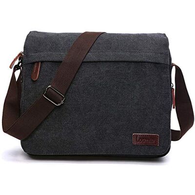 LOSMILE Schoudertassen voor heren, schoudertas, laptoptas, tas, schooltas, werk of schoolleven XL LOSMILE Schoudertassen voor heren, schoudertas, laptoptas, tas, schooltas, werk of schoolleven XL