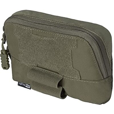 TOPTACPRO Tactische tas MOLLE Admin Panel kleine borstzak voor tactische tas JPC2.0 AVS CPC met MOLLE 500D nylon systeem TOPTACPRO Tactische tas MOLLE Admin Panel kleine borstzak voor tactische tas JPC2.0 AVS CPC met MOLLE 500D nylon systeem