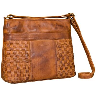 STILORD "Ida" Handtas van gevlochten leer voor dames, vintage, schoudertas, gevlochten, voor vrije tijd, uitstapjes naar de stad, feest, echt leer, kleur: larino bruin STILORD "Ida" Handtas van gevlochten leer voor dames, vintage, schoudertas, gevlochten, voor vrije tijd, uitstapjes naar de stad, feest, echt leer, kleur: larino bruin