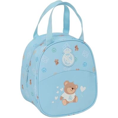 safta REAL MADRID PREESCOLAR BLEU Sac à goûter, qualité et résistance maximale, porte-repas, Recreo, 19 x 14 x 22 cm safta REAL MADRID PREESCOLAR BLEU Sac à goûter, qualité et résistance maximale, porte-repas, Recreo, 19 x 14 x 22 cm