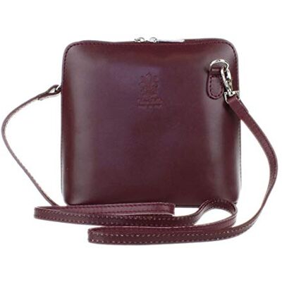 Girly Handbags Harde schoudertas voor dames van slangenleer W 17, H 17, D 8 cm (W 6, H 6, D 3 inches) Girly Handbags Harde schoudertas voor dames van slangenleer W 17, H 17, D 8 cm (W 6, H 6, D 3 inches)