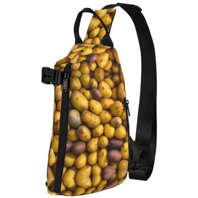JBYJBX Otterprint schoudertas casual schoudertas lichtgewicht reistas verstelbare schoudertas, Veel aardappelen, Eén maat JBYJBX Otterprint schoudertas casual schoudertas lichtgewicht reistas verstelbare schoudertas, Veel aardappelen, Eén maat