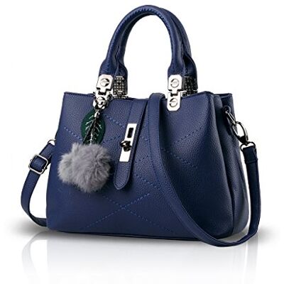 NICOLE & DORIS Dames handtas schoudertas dames tassen mode retro PU lederen handtas NICOLE & DORIS Dames handtas schoudertas dames tassen mode retro PU lederen handtas